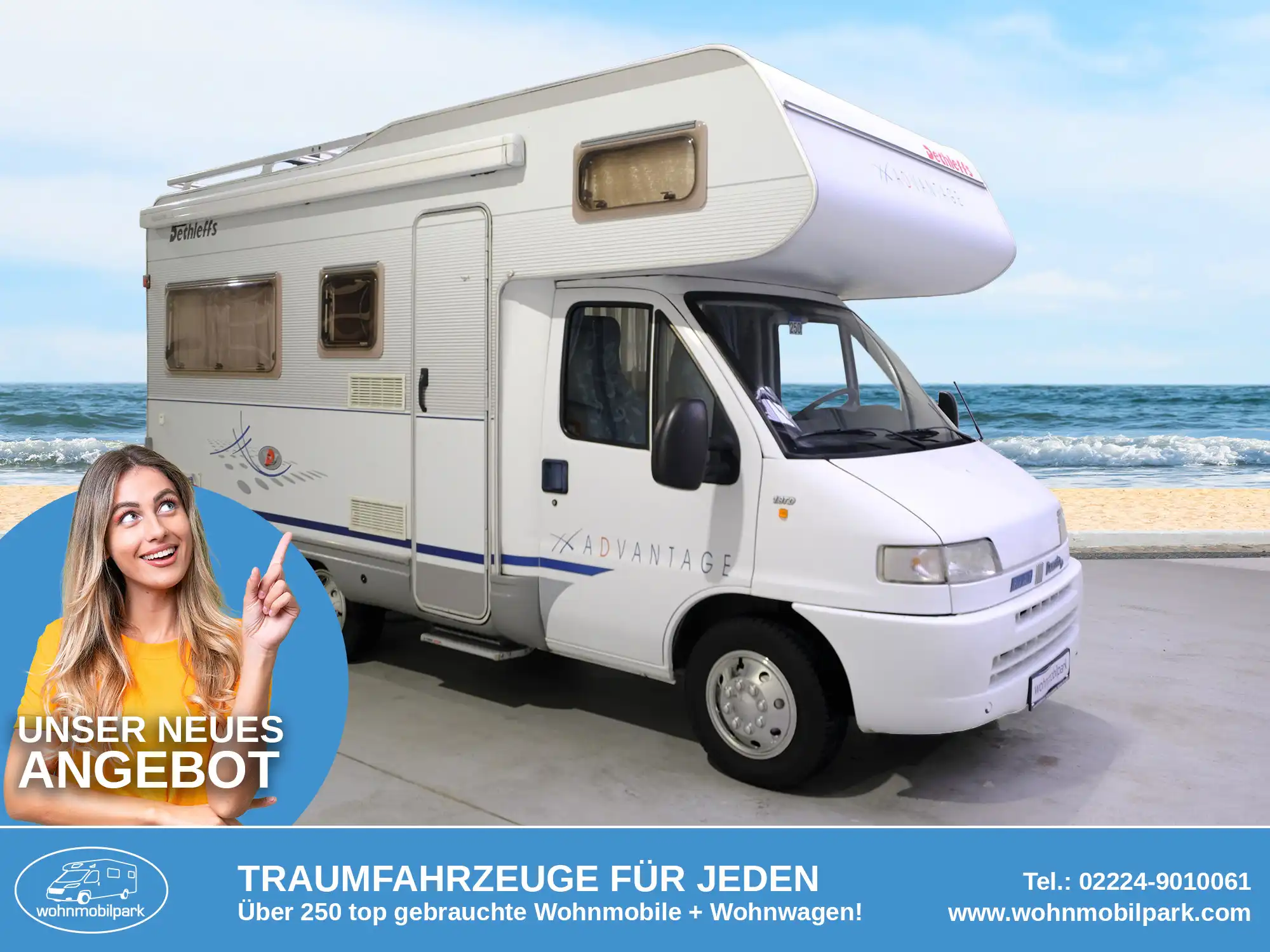 DETHLEFFS A 5421 Advantage Alkoven gebraucht kaufen in Bad Honnef